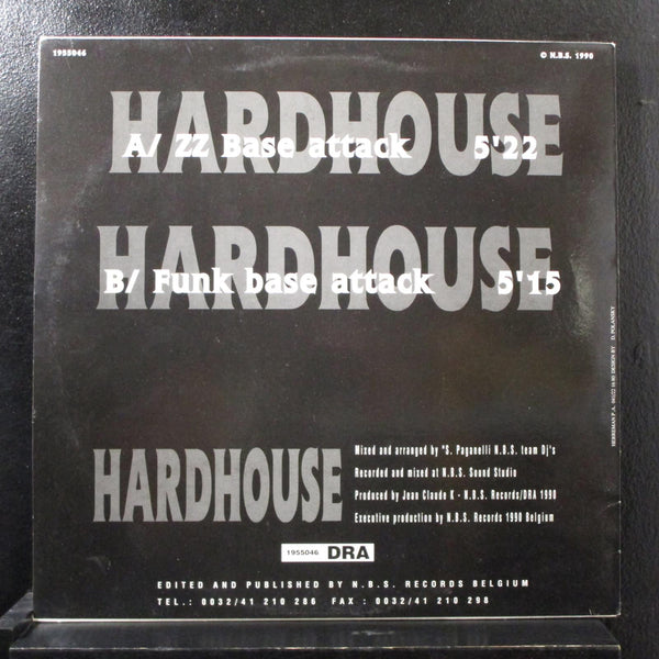 Hardhouse - It's Something Real 12" 45 RPM Mint- 1955046 Belgium 1990 Record - Shuga Records