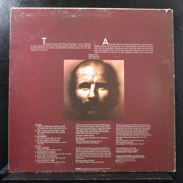 Joe Zawinul - Concerto Retitled LP Mint- SD 1694 Atlantic 1976 USA Vinyl Record - Shuga Records