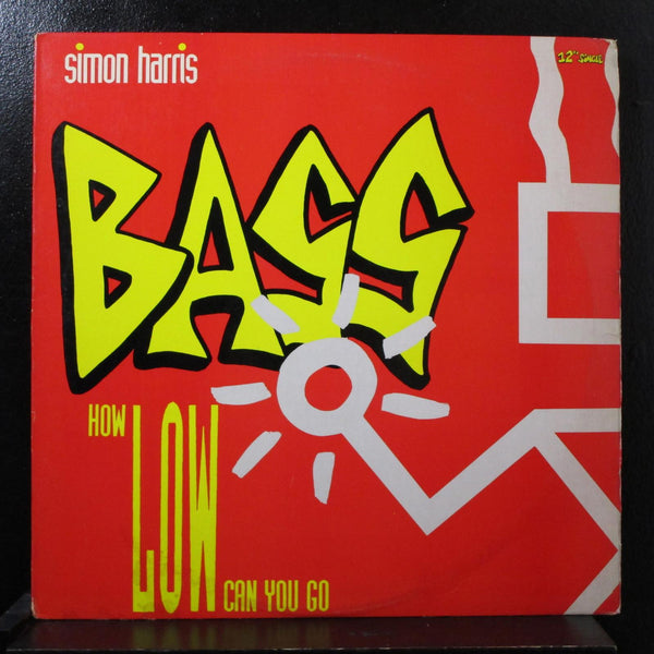 Simon Harris - Bass (How Low Can You Go) 12" Mint- 886 305-1 USA 1988 Record - Shuga Records