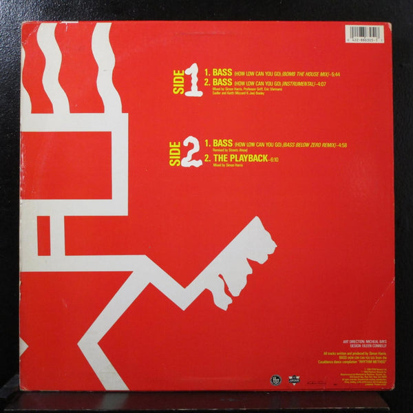 Simon Harris - Bass (How Low Can You Go) 12" Mint- 886 305-1 USA 1988 Record - Shuga Records