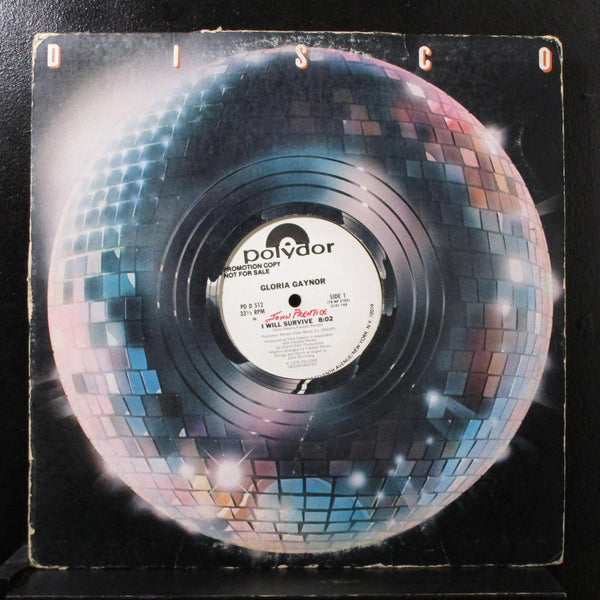 Gloria Gaynor - I Will Survive 12" VG+ PD D 512 Polydor 1979 Promo Vinyl Record - Shuga Records
