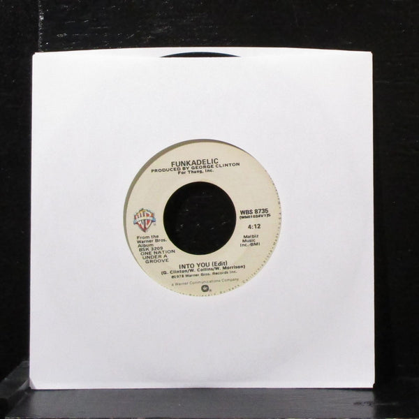 Funkadelic - Cholly / Into You 7" VG+ Vinyl 45 WBS 8735 USA 1978 - Shuga Records