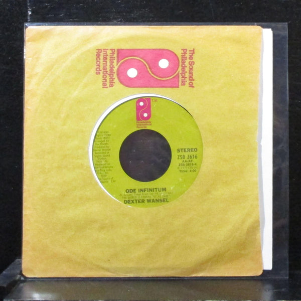 Dexter Wansel - Disco Lights / Ode Infinitum 7" VG+ Vinyl 45 Phila Intl ZS8 3616 - Shuga Records
