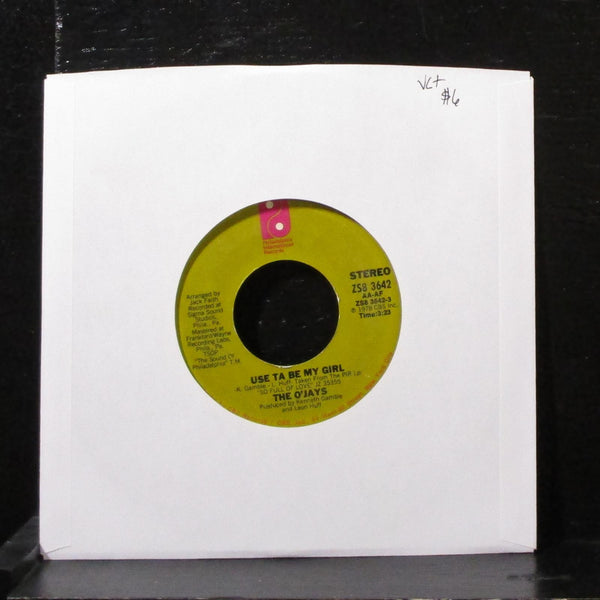 The O'Jays - Use Ta Be My Girl / This Time Baby 7" VG+ Vinyl 45 ZS8 3642 USA - Shuga Records