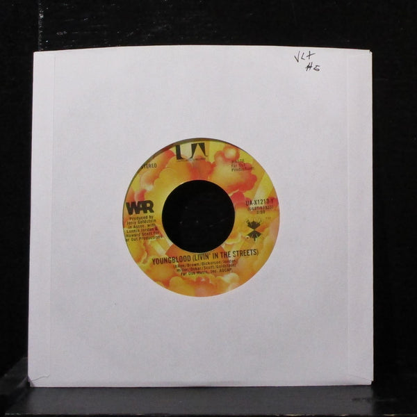 War - Youngblood 7" VG+ Vinyl 45 United Artists UA-X1213-Y USA 1978 - Shuga Records