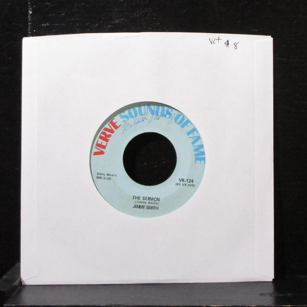 Jimmy Smith - Walk On The Wild Side / The Sermon 7" VG+ Vinyl 45 Verve VK-124 - Shuga Records