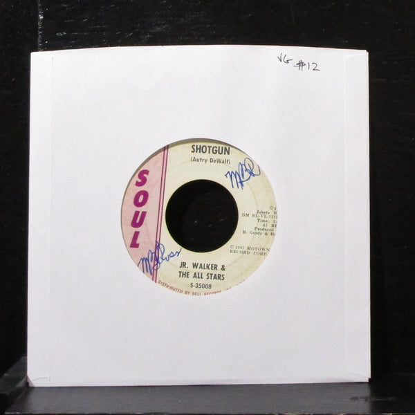 Jr. Walker & All The Stars - Shotgun / Hot Cha 7" VG Vinyl 45 Soul S-35008 USA - Shuga Records