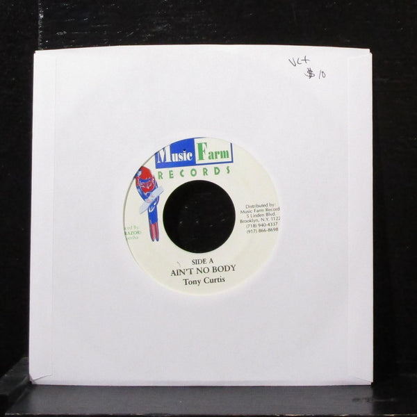 Tony Curtis - Ain't Nobody / Crazy 7" VG+ Vinyl 45 Music Farm Jamaica - Shuga Records