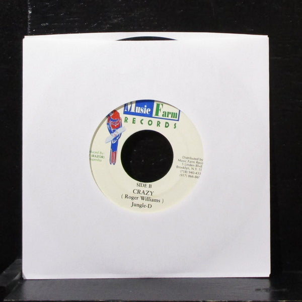 Tony Curtis - Ain't Nobody / Crazy 7" VG+ Vinyl 45 Music Farm Jamaica - Shuga Records