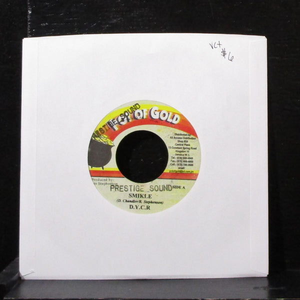 D.Y.C.R. - Smikle 7" VG+ Vinyl 45 Pot Of Gold Jamaica - Shuga Records