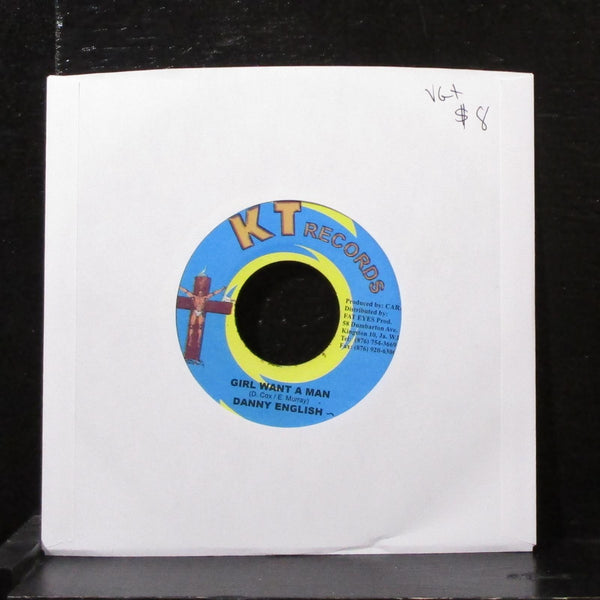 Valuable / Danny English - Herb To The Seed / Girl Want A Man 7" VG+ Vinyl 45 KT - Shuga Records