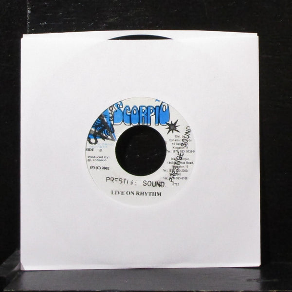Mark Wonder - Give Thanks 7" Mint- Vinyl 45 Black Scorpio 0722 Jamaica 2006 - Shuga Records