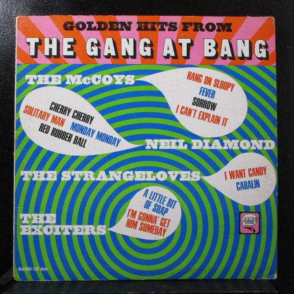 Various - Golden Hits From The Gang At Bang LP VG+ BANG 215 Mono Vinyl Record - Shuga Records