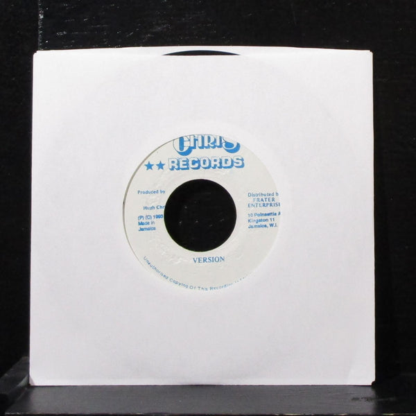 Lukie D - Never Fall In Love Again 7" VG+ Vinyl 45 Chris Jamaica 1993 - Shuga Records