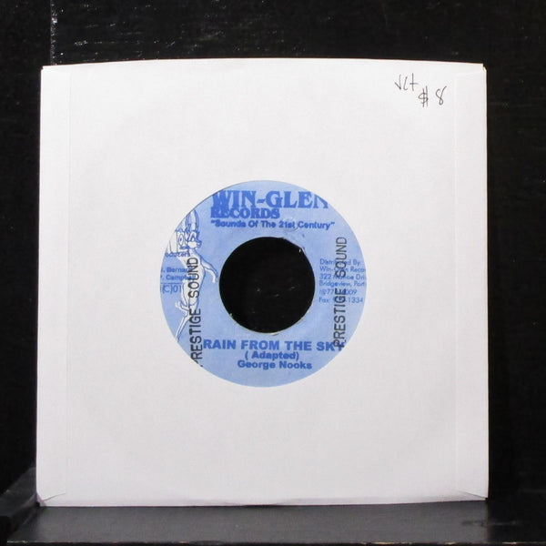 George Nooks - Rain From The Sky 7" VG+ Vinyl 45 Win-Glen Jamaica - Shuga Records