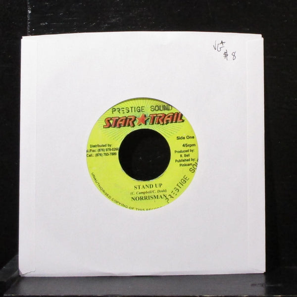 Norrisman - Stand Up 7" VG+ Vinyl 45 Star Trail Jamaica 2002 - Shuga Records