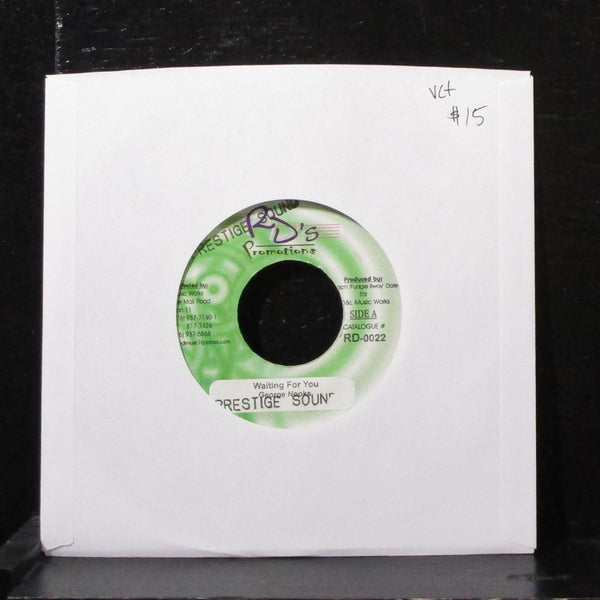 George Nooks - Waiting For You 7" VG+ Vinyl 45 RD-0022 Jamaica - Shuga Records