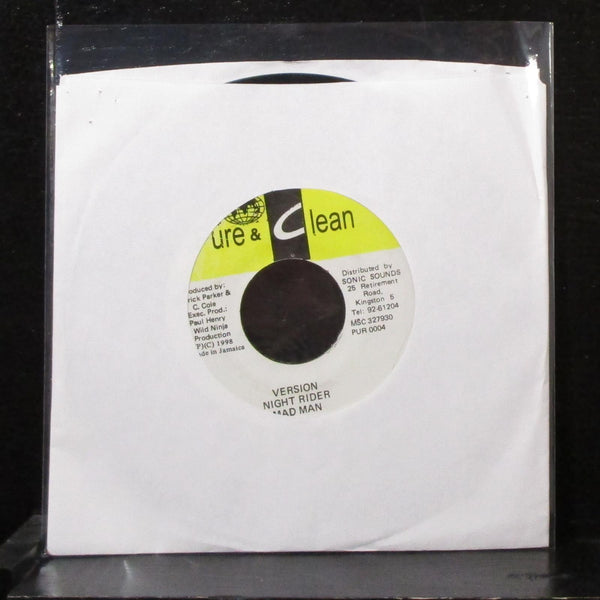 Virgo Man - Pleaser 7" VG+ Vinyl 45 Pure & Clean PUR 0004 Jamaica 1998 - Shuga Records