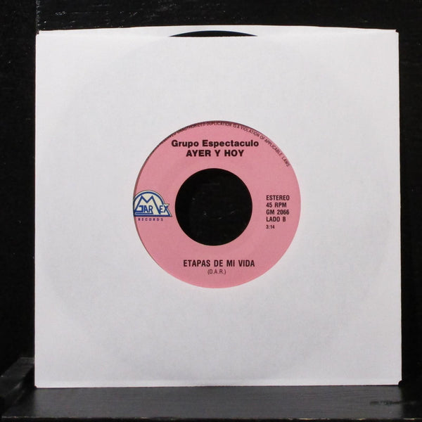 Grupo Espectaculo - Dile / Etapas De Mi Vida 7" VG+ Vinyl 45 GM2066 USA - Shuga Records