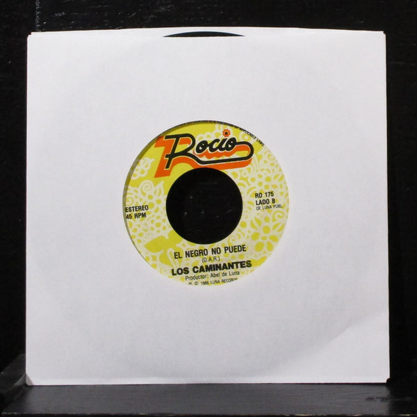 Los Caminantes - Una Noche / El Negro No Puede 7" VG+ Vinyl 45 Rocio RO 175 USA - Shuga Records