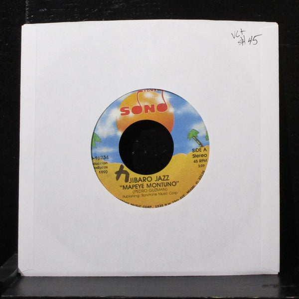 Jibaro Jazz - Mapeye Montuno 7" VG+ Vinyl 45 Sonotone SO-16234 USA 1990 - Shuga Records