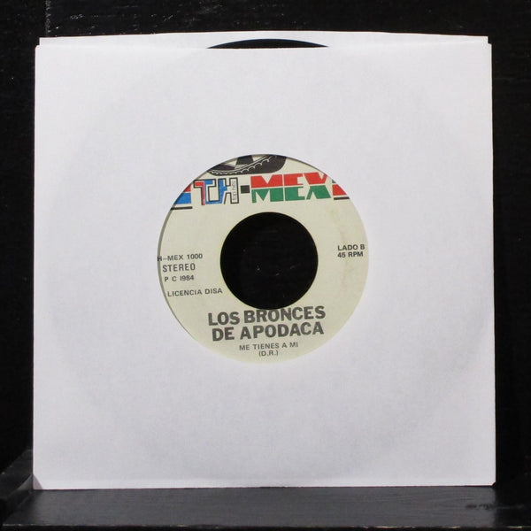 Los Bronces De Apodaca - Yo Se Que Te Acordaras 7" VG+ Vinyl 45 TH-MEX 1000 - Shuga Records