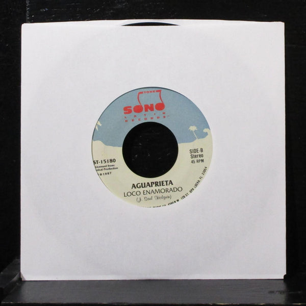 Aguaprieta - Rosa De Castilla 7" VG+ Vinyl 45 Sonotone ST-15180 USA 1987 - Shuga Records