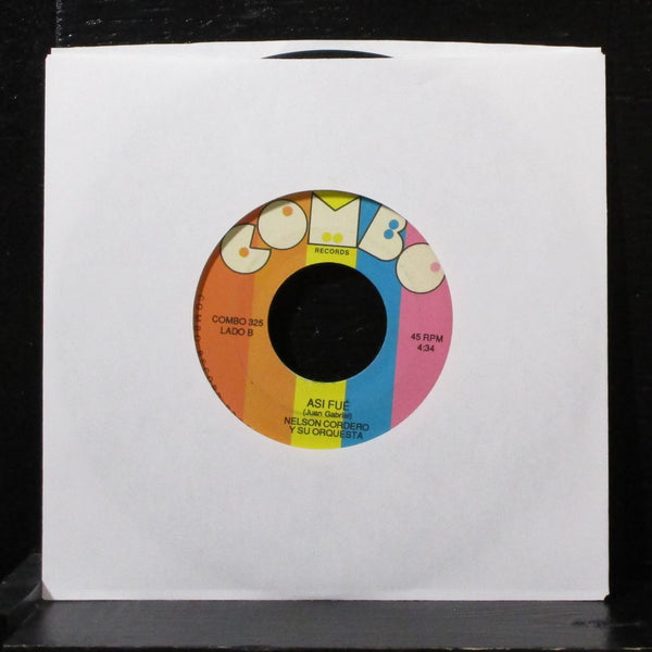 Nelson Cordero - Mi Carrito / Asi Fue 7" VG+ Vinyl 45 Combo 325 USA 1989 - Shuga Records