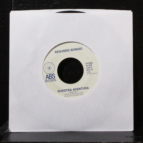 Segundo Sonido - Me Fallaste / Nuestra Aventura 7" VG Vinyl 45 ABS-147 USA 1986 - Shuga Records
