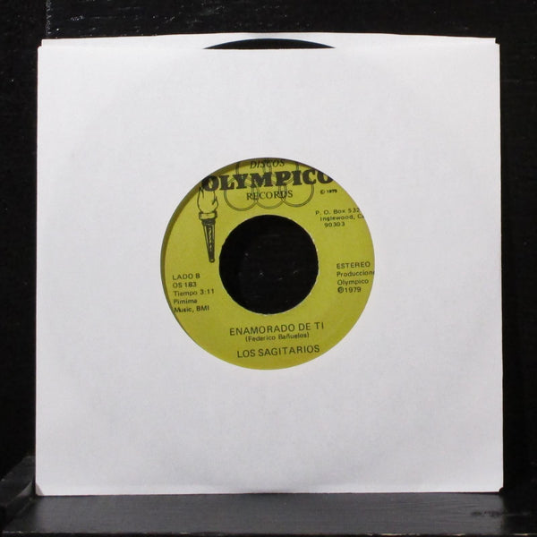 Los Sagitarios - Se Que Te Sigo Gustando 7" VG+ Vinyl 45 Discos Olympico OS 183 - Shuga Records