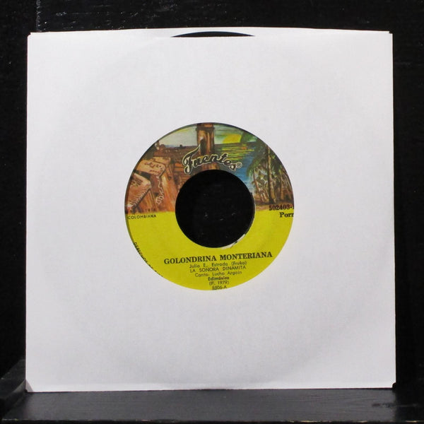 La Sonora Dinamita - Ya La Encontre / Golondrina Monteriana 7" Vinyl 45 502403 - Shuga Records