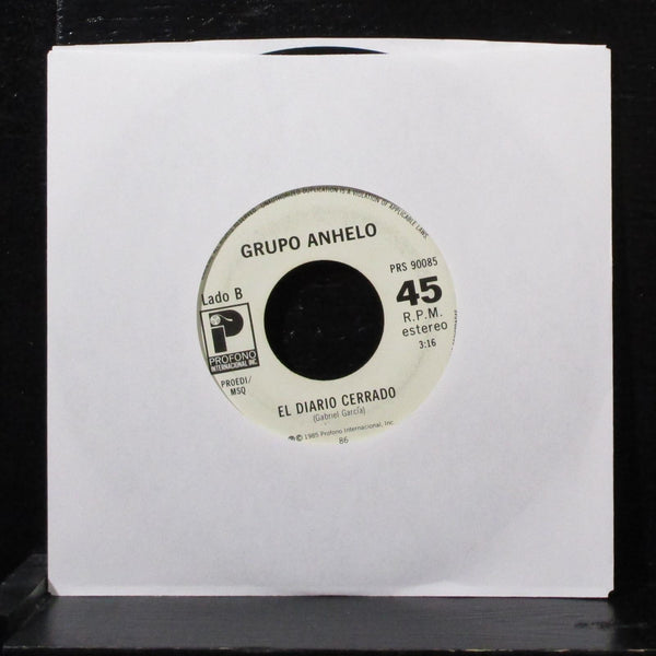 Grupo Anhelo - Corazon De Oro 7" VG Vinyl 45 Profono PRS 90085 USA 1985 - Shuga Records