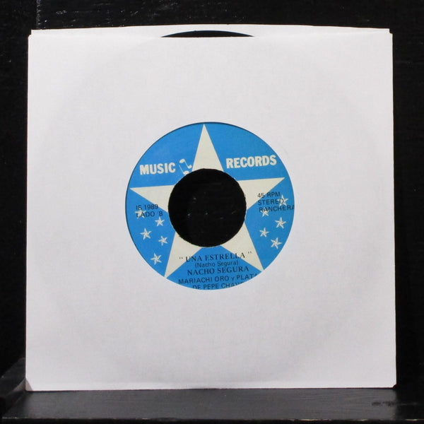 Nacho Segura - Yo Tambien / Una Estrella 7" VG+ Vinyl 45 IS 1989 Mexico - Shuga Records