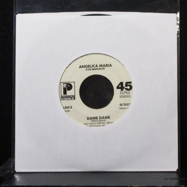 Angelica Maria - Me Dejo Que Me Quieras 7" VG+ Vinyl 45 Profono 45-79-012 USA - Shuga Records