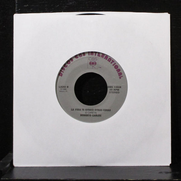 Roberto Carlos - Volver 7" VG+ Vinyl 45 Discos CBS DBS 12028 USA 1988 - Shuga Records