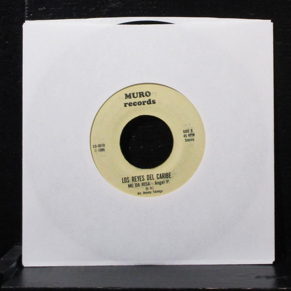 Los Reyes Del Caribe - La Felicidad / Me Da Risa 7" VG+ Vinyl 45 Muro CA-0010 - Shuga Records