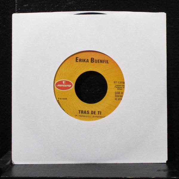 Erika Buenfil - Perdoname / Tras De Ti 7" VG Vinyl 45 Mercurio ST-13156 USA 1986 - Shuga Records