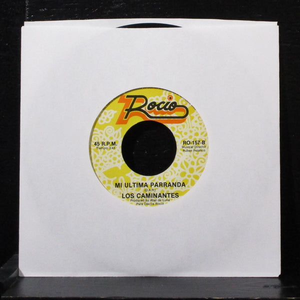 Los Caminantes - Que Te Hagan Sufrir 7" VG+ Vinyl 45 Rocio RO-157 USA - Shuga Records