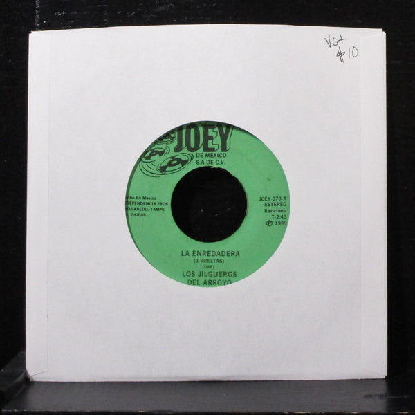 Los Jigueros Del Arroyo - La Enredadera 7" VG+ Vinyl 45 JOEY-373 Mexico 1980 - Shuga Records
