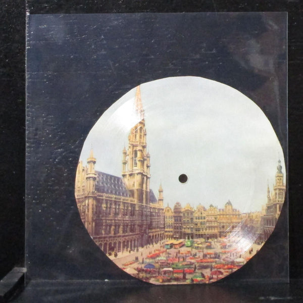 Unknown Artist - postcard cutout recording 7" flexi VG 45 Sonim Belgium - Shuga Records