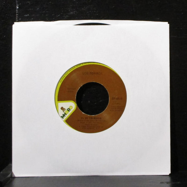 Los Zorros - Te Vas A Casar De Blanco 7" VG+ Promo Vinyl 45 MHORO Mexico 1984 - Shuga Records