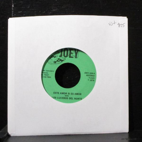 Los Luceros Del Norte - Este Amor Si Es Amor 7" VG+ Vinyl 45 JOEY-328 USA 1979 - Shuga Records