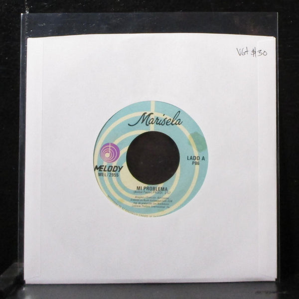 Marisela - Mi Problema 7" VG+ Vinyl 45 Melody MEL/2955 Mexico - Shuga Records