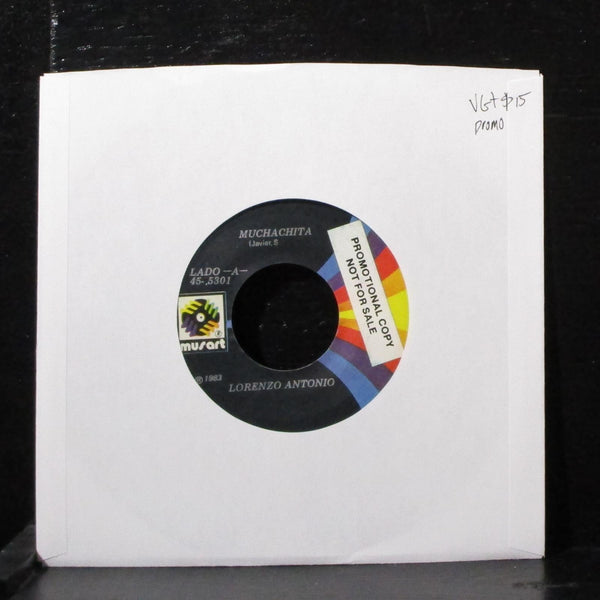 Lorenzo Antonio - Muchachita 7" VG+ Vinyl 45 Musart 6469 Mexico 1982 - Shuga Records