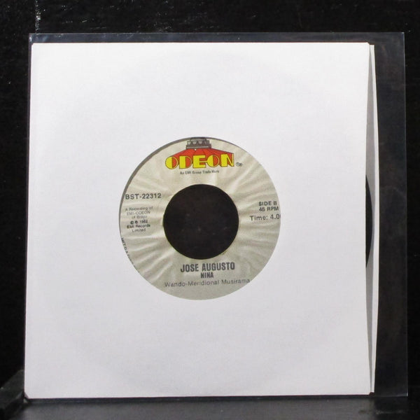 Jose Augusto - Mujer / Nina 7" VG+ Vinyl 45 Odeon T-22312 USA 1982 - Shuga Records