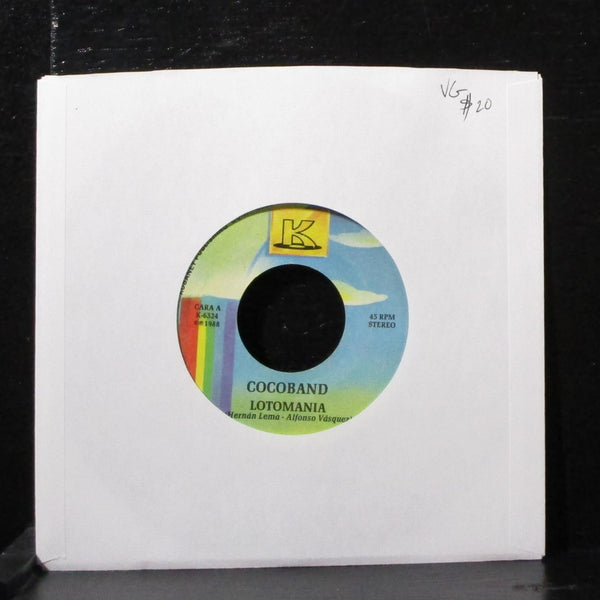 Cocoband - Lotomania 7" VG Vinyl 45 Kubaney K-6324 USA 1988 - Shuga Records