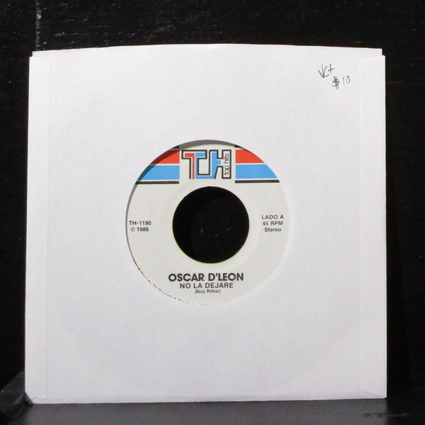 Oscar D'Leon - No La Dejare / Ojazos 7" VG+ Vinyl 45 Top Hits TH-1190 USA 1986 - Shuga Records
