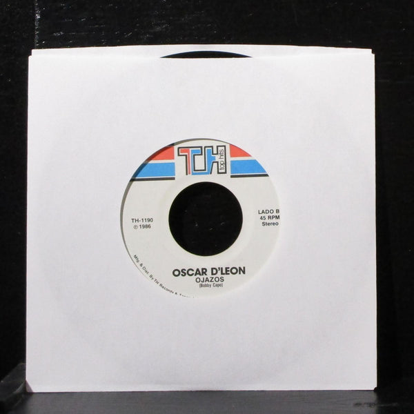 Oscar D'Leon - No La Dejare / Ojazos 7" VG+ Vinyl 45 Top Hits TH-1190 USA 1986 - Shuga Records
