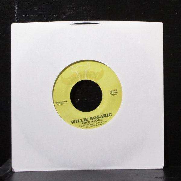 Willie Rosario - Me Vas A Echar De Menos 7" VG Vinyl 45 Bronco 095 Panama 1987 - Shuga Records