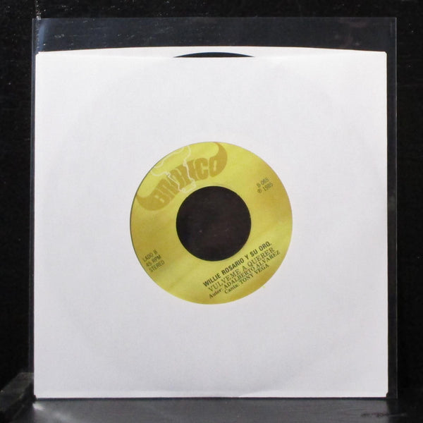 Willie Rosario - Botaron La Pelota 7" VG+ Vinyl 45 Bronco B-065 USA 1985 - Shuga Records